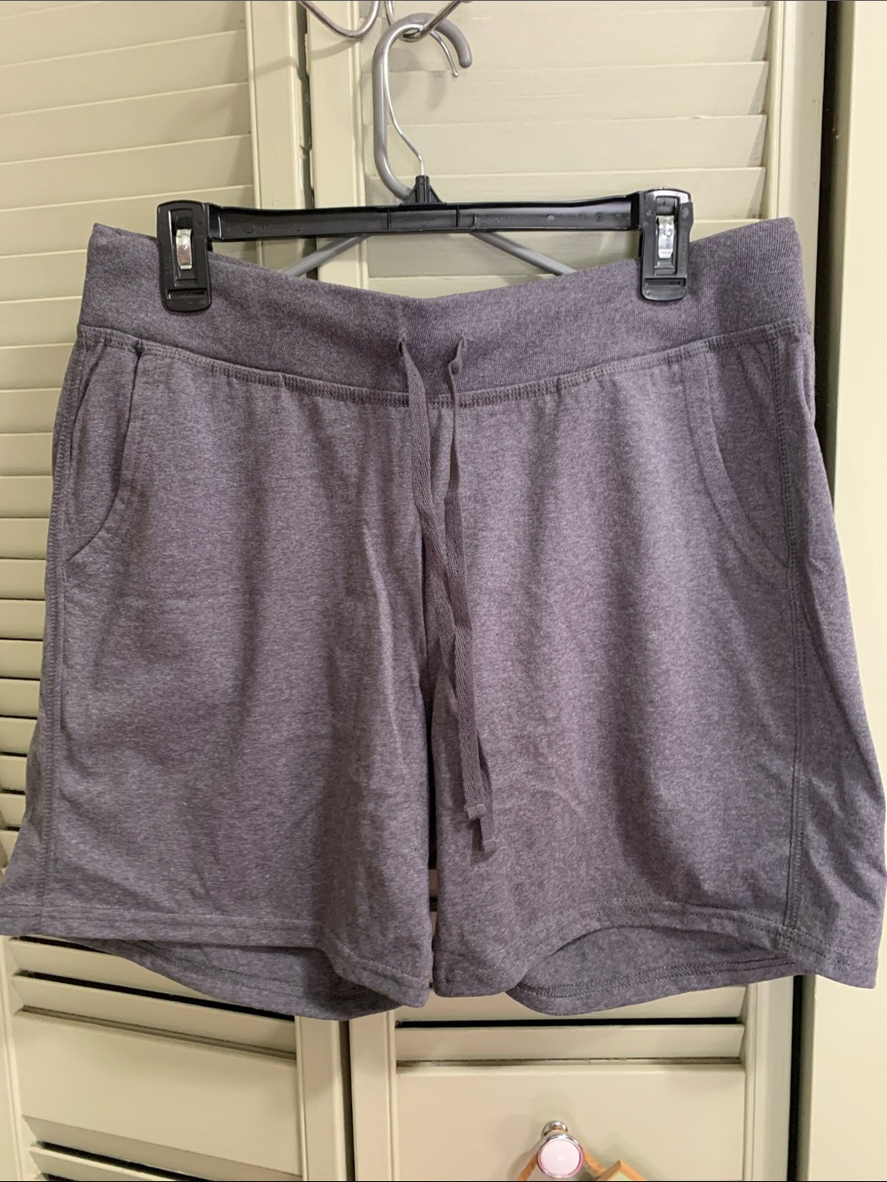 Hanes Heather Gray Athletic Lounge Shorts NWOT